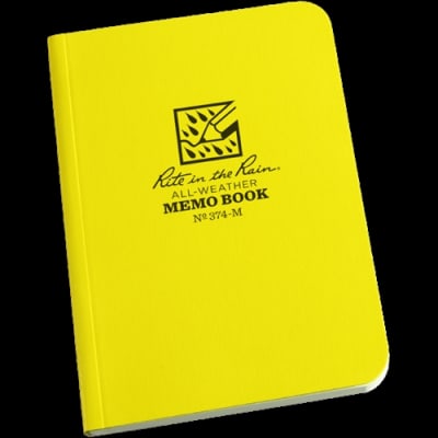 Rite in the Rain Flex Bound Field Notebook Universal 3 1/2 in x 5 in