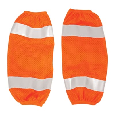 ML Kishigo Orange Mesh Gaiters 1 Pair
