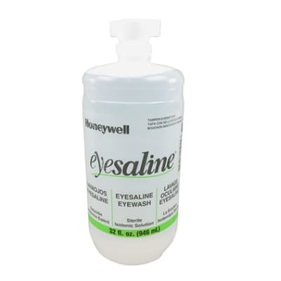 Honeywell Eyesaline Replacement Eye Wash Bottle 32oz