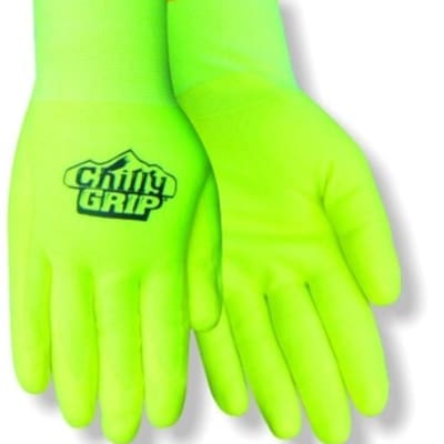 Chilly Grip HI-Vis Water Resistant Thermal Lined Gloves