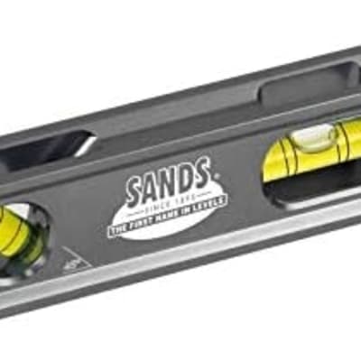 Sands 8-inch Magnetic Billet Level with 4 Vials
