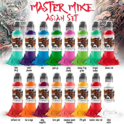 Master Mike Asian Tattoo Set - 1oz