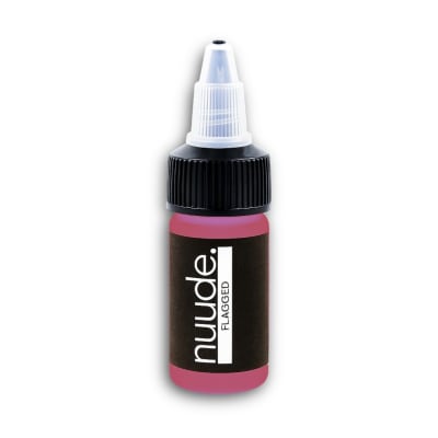Nuude Flagged paramedical tattoo pigment â€“ warm pink tone for areola restoration, scar camouflage, and skin tone correction