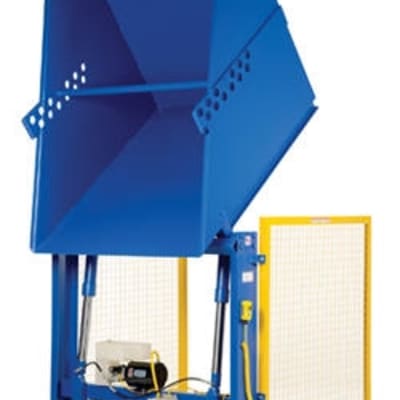 BOX DUMPER, 4000 LB CAPACITY, 36" DUMP HEIGHT, 69"W FRAME, 460V 3PH