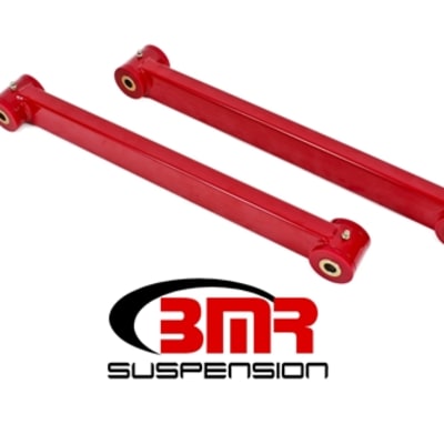 BMR Suspension 05-14 Mustang Lower Trailing Arms Boxed Red