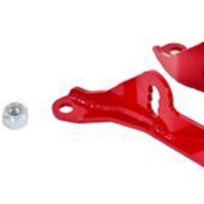 BMR Suspension 11-14 Mustang Upper Control Arm Mount Red