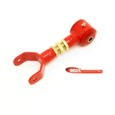 BMR Suspension 11-14 Mustang Upper Cont rol Arm On-Car Adjustable Red Poly