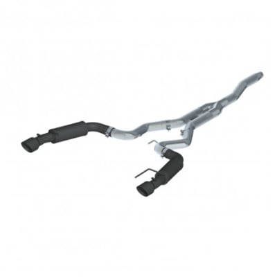 MBRP 15-17 Ford Mustang 2.3L 3in Cat Back Exhaust Black