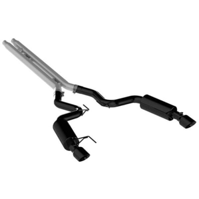 MBRP 15-17 Ford Mustang 5.0L 3in Cat Back Exhaust Black