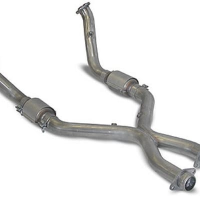 SLP Crossover Pipe PowerFlo Full Assm 05-08 Mustang