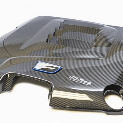 RR Racing  Carbon Fiber Engine Cover for LEXUS ISF