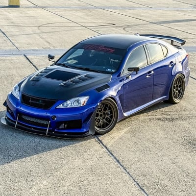 Lexus ISF Adjustable Carbon Fiber Wing