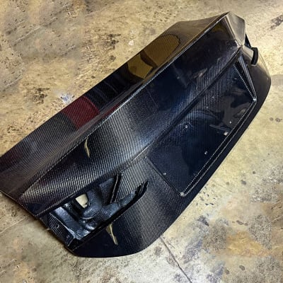 RR Racing duckbill style carbon fiber trunk Lexus RCF/RC300/RC350