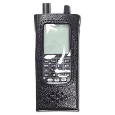 BCD436HP - Uniden Hard Leather Case/Swivel Belt Clip