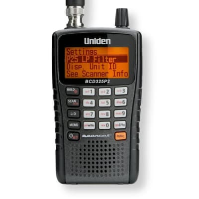 Uniden Bearcat BCD325P2 handheld digital police scanner