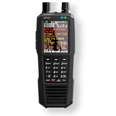 Uniden Bearcat SDS150 handheld digital police scanner