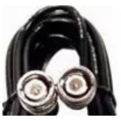 RG58 Jumper Cable, 6', BNC Male to BNC Male