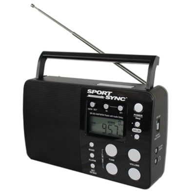 SR-404 SportSync Digitally tuned AM/FM Radio with 60 Seconds of Audio Delay