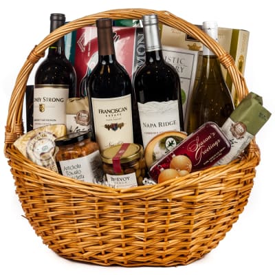 Ultimate Wine Gourmet Gift Basket