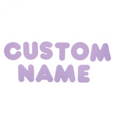 Custom Felt Letter - Lilac