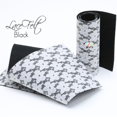 Black Lace Felt