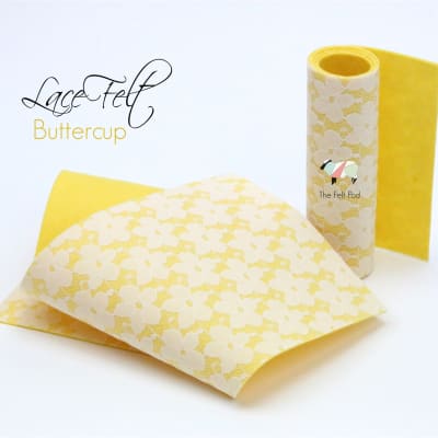 Buttercup Lace Felt