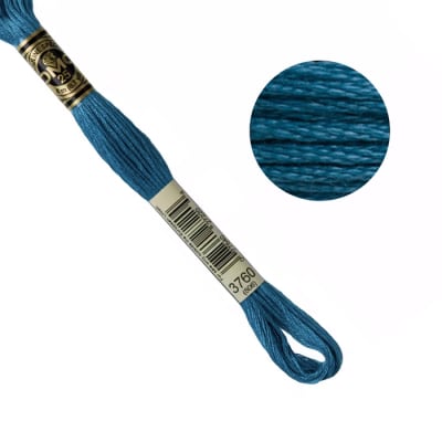 DMC Embroidery Floss - Azure (3760)