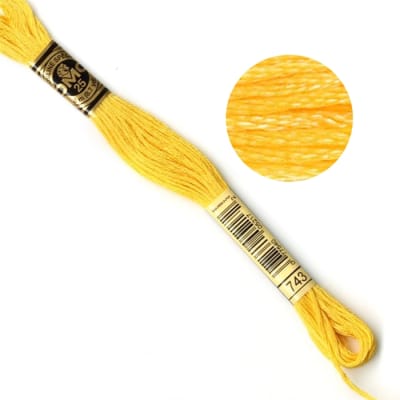 DMC Embroidery Floss - Butercup (743)