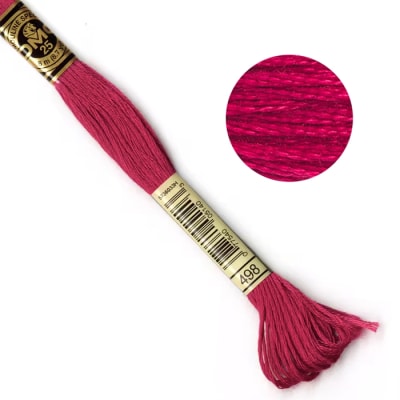 DMC Embroidery Floss - Crimson(498)