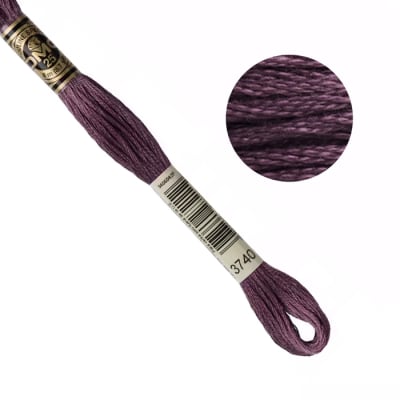 DMC Embroidery Floss - Exotic Eggplant (3740)