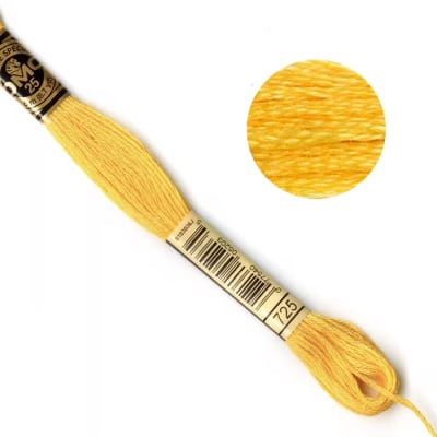 DMC Embroidery Floss - Goldenrod (725)