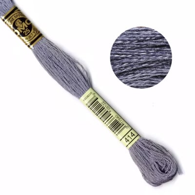 DMC Embroidery Floss - Gray (414)