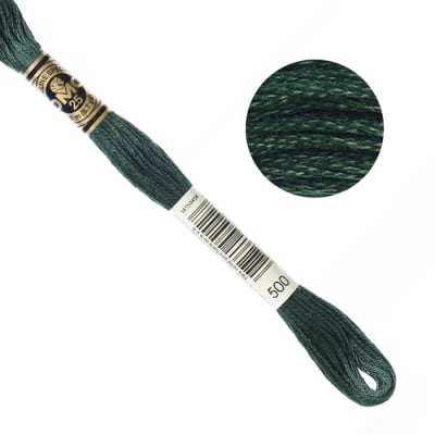 DMC Embroidery Floss - Hunter Green (500)