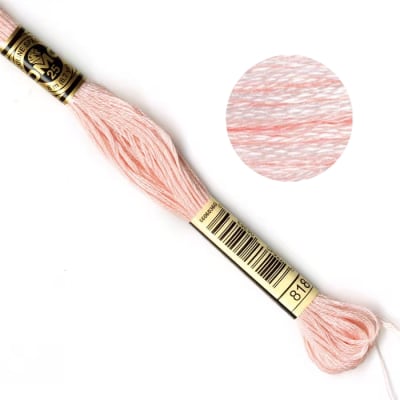 DMC Embroidery Floss - Light Pink (818)
