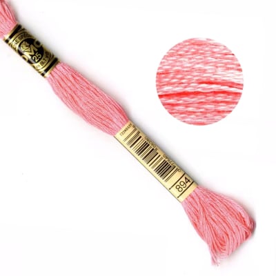 DMC Embroidery Floss - Neon Pink (894)