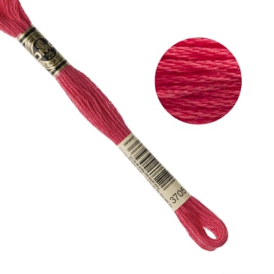 DMC Embroidery Floss - Strawberry (3705)