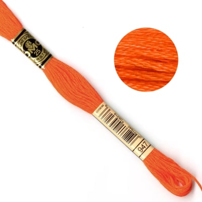 DMC Embroidery Floss - Tangelo (947)