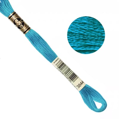 DMC Embroidery Floss - Turquoise (3844)