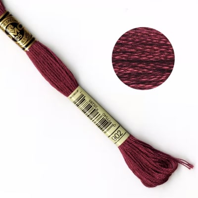 DMC Embroidery Floss - Wine (902)
