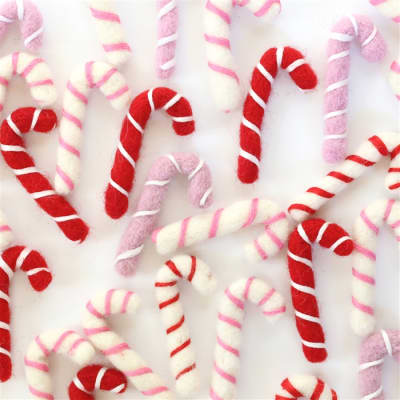 Felt Candy Cane