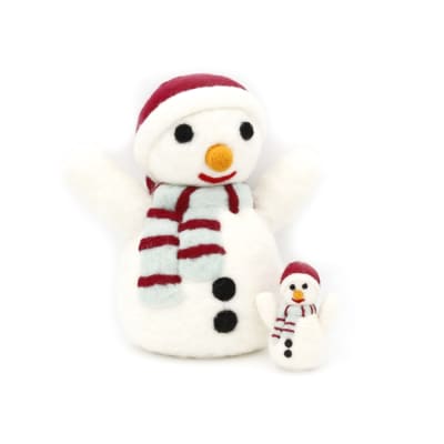 Giant Felt Snowman
