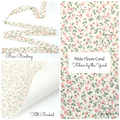 Petite Fleurs - Coral