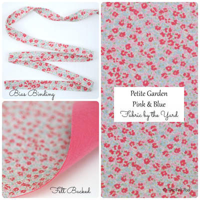 Petite Garden Pink & Blue