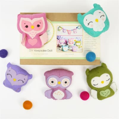 DIY Doll Kit - Owl Garland