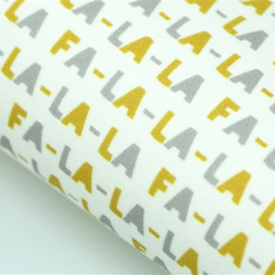 Fa La La Gold & Gray