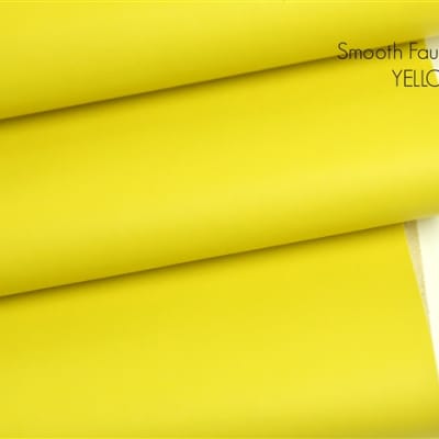 YELLOW Faux Leather Fabric Faux Yellow Leather Fabric Gold Faux Leather  Material DIY Bows Crafts Yellow A4 Sheet Choose Colors 