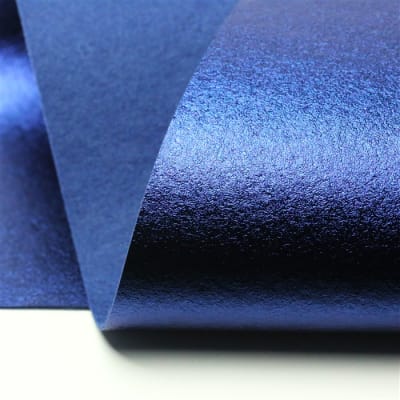 Brushed Metallic Dark Blue