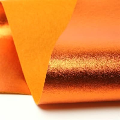 Brushed Metallic Orange