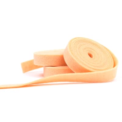 Apricot Wool Felt Ribbon