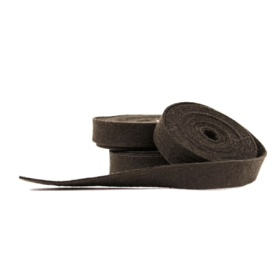 Coffee Wool Felt Ribbon